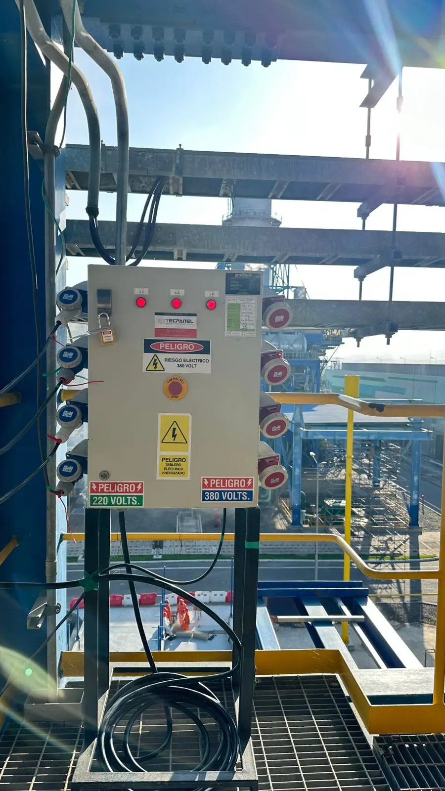 Tablero eléctrico faena estándar minería 3