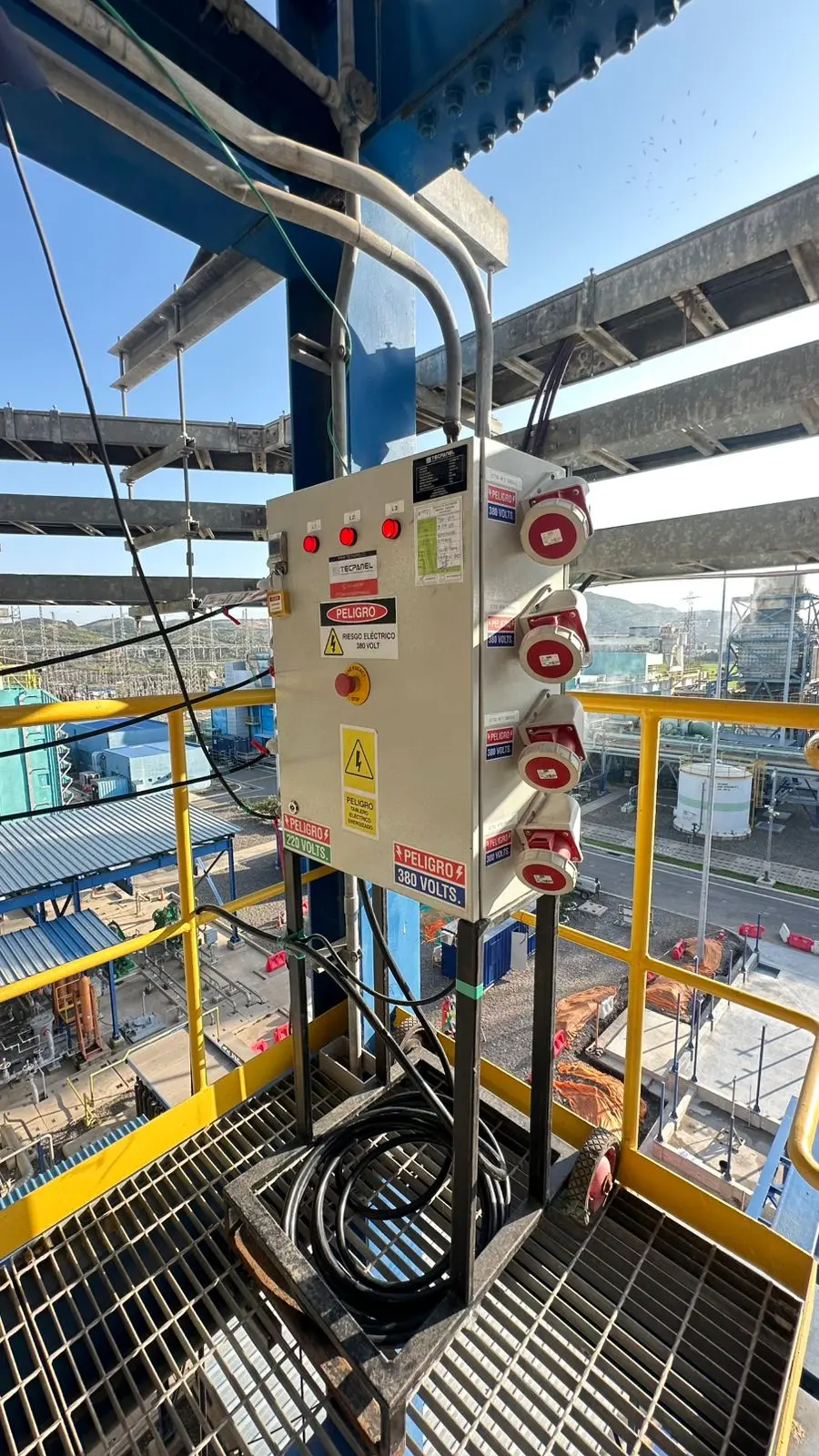 Tablero eléctrico faena estándar minería 2